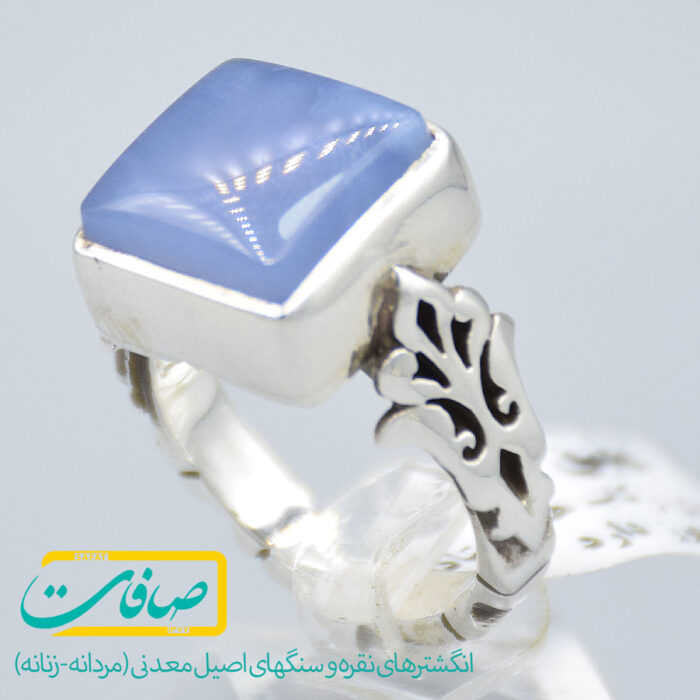 انگشتر عقیق کبود یمنی «کد 2793»