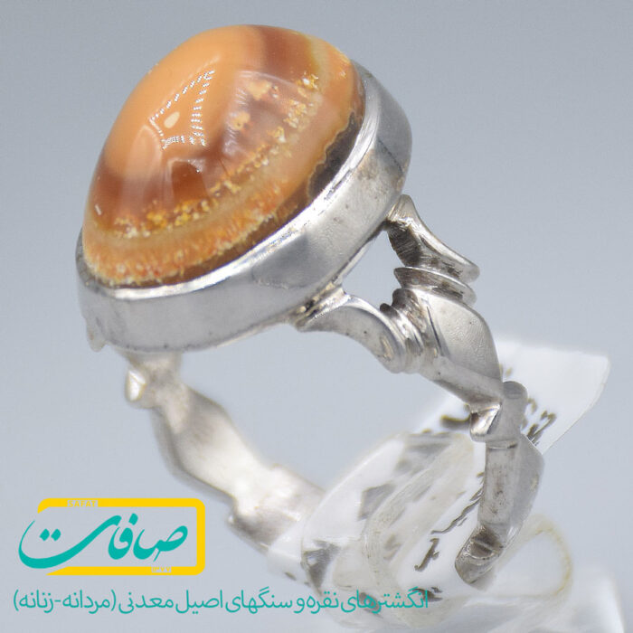 انگشتر عقیق باباقوری مردانه «کد 3145»