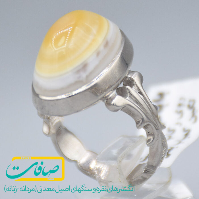 انگشتر عقیق باباقوری مردانه «کد 3161»