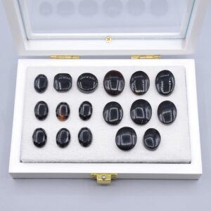 سنگ عقیق مشکی یمنی «کد 5826»