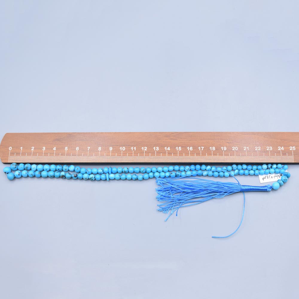 تسبیح فیروزه نیشابور 100 دانه «کد 6147» - Image 2