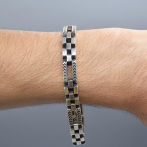 دستبند نقره «کد 6533»