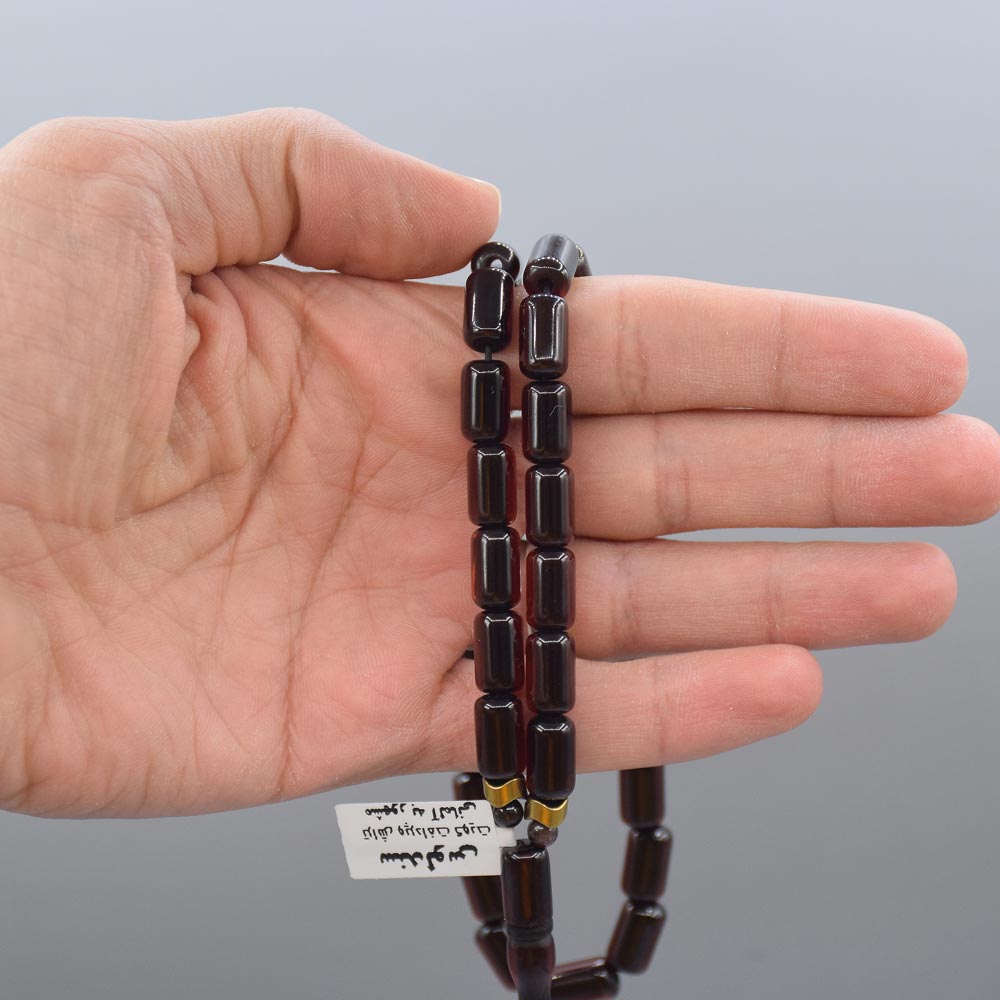 تسبیح سندلوس مشکی اصل 33 دانه «کد 6584» - Image 3