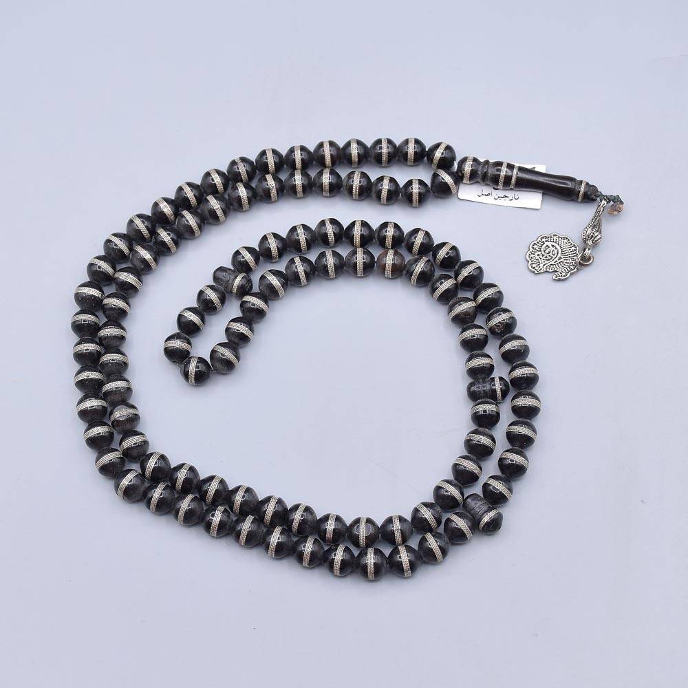 تسبیح چوبی کوک (نارجین) اصل 100 دانه «کد 6710»